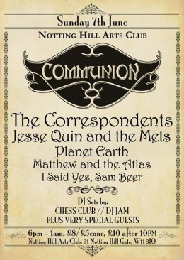Communion London – June 7th