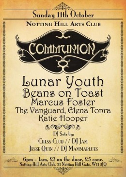 October Communion @ Notting Hill Arts Club