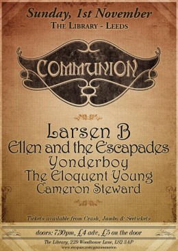 Communion Leeds – November 1st