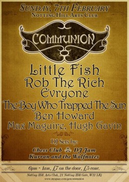 Communion February 7th!