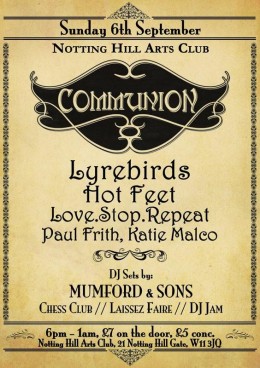 Communion – September 6th