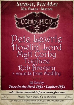 Communion Bristol 9th May