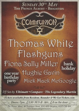 Communion Brighton May 30th