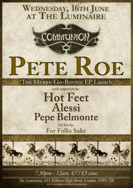 Pete Roe EP Launch!
