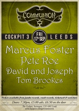 Leeds Communion September 2010 Cockpit 3