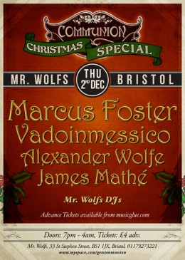Communion Bristol VII – CHRISTMAS SPECIAL