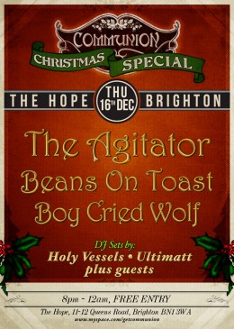 Brighton Christmas Special: The Agitator Takeover