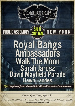 New York Communion *UPDATE*