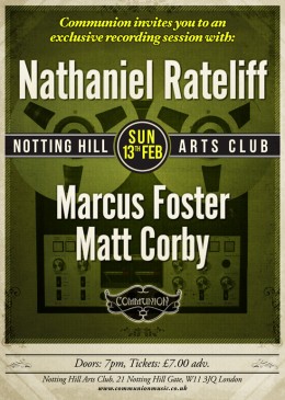 Communion present an exclusive recording session with Nathaniel Rateliff!