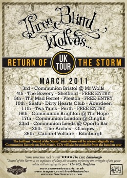 Three Blind Wolves on Tour!