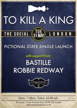 To Kill A King Single Launch