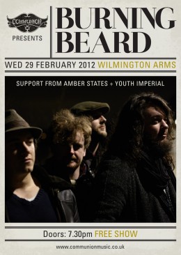 Burning Beard at the Wilmington Arms 29th February 2012