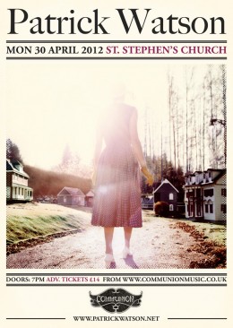 Patrick Watson at St Stephens Church April 2012