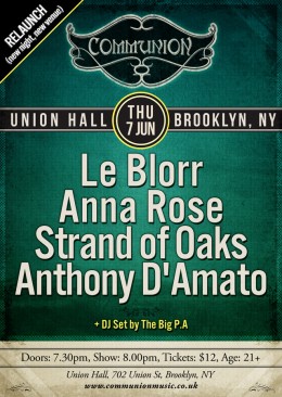 New York Communion June 2012 – Relaunch