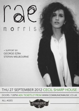 Rae Morris live at Cecil Sharp House September 2012