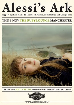 Alessi’s Ark at Ruby Lounge Manchester November 2012