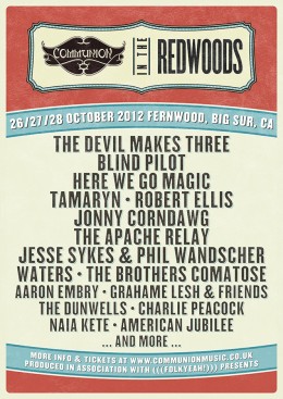 Communion in The Redwoods Announces First Acts