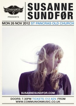 Susanne Sundfør Announces London Show