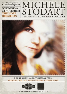 Michele Stodart at The Hope Brighton November 2012