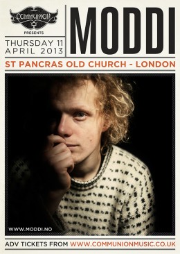 Moddi at St Pancras Old Church April 2013