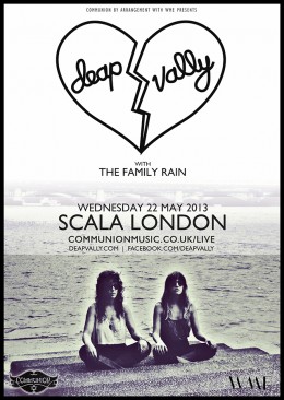 Deap Vally Gig Poster
