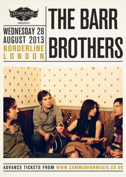 The Barr Brothers announce London August date at The Borderline