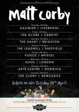 Matt Corby announces June UK Tour and London date