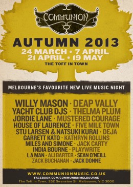 Communion Melbourne Autumn-Season-2013-Full-_Lineup