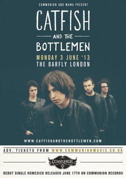 Catfish and The Bottlemen announce June London show and debut single