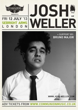 Josh Weller Gig Poster